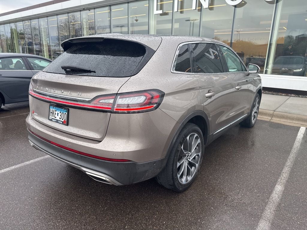 Certified 2021 Lincoln Nautilus Reserve with VIN 2LMPJ8K96MBL17792 for sale in Apple Valley, Minnesota