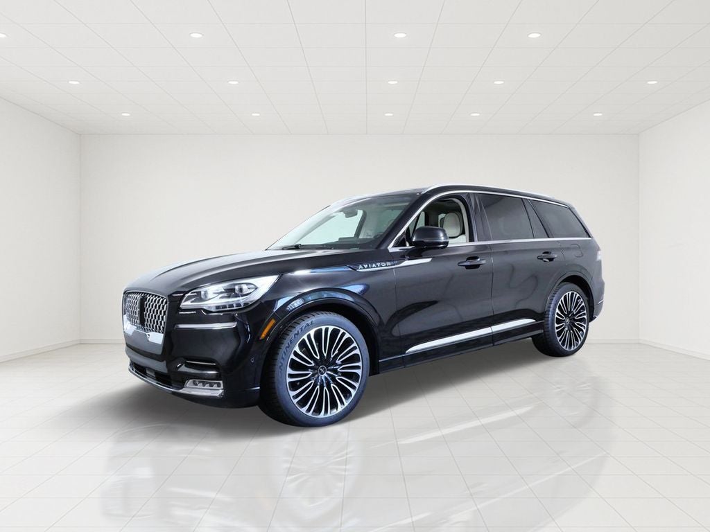 Certified 2023 Lincoln Aviator Black Label with VIN 5LM5J9XC0PGL05774 for sale in Apple Valley, Minnesota