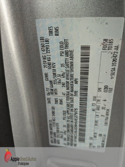 2017 Ford Escape Titanium