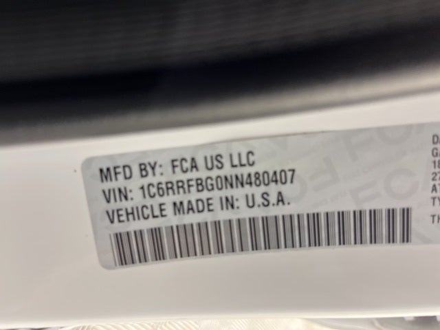 2022 RAM 1500 Big Horn/Lone Star