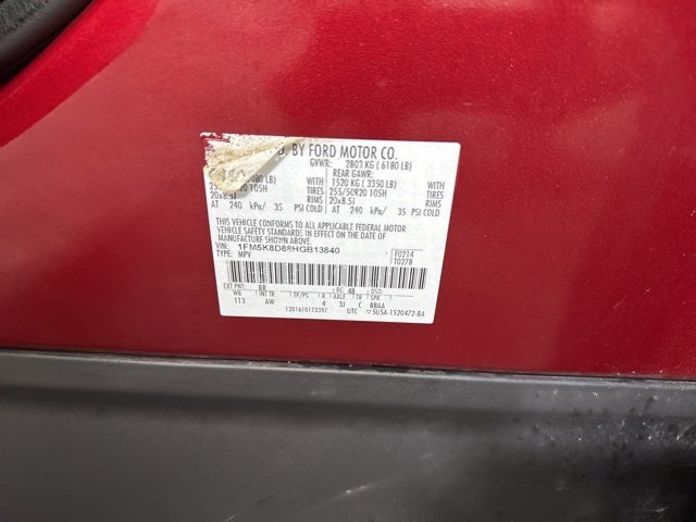 2017 Ford Explorer XLT