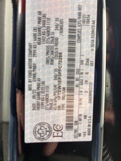 2023 Ford F-150 Lariat