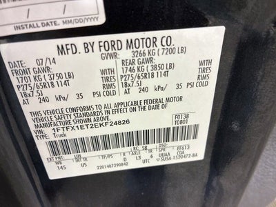 2014 Ford F-150 XLT