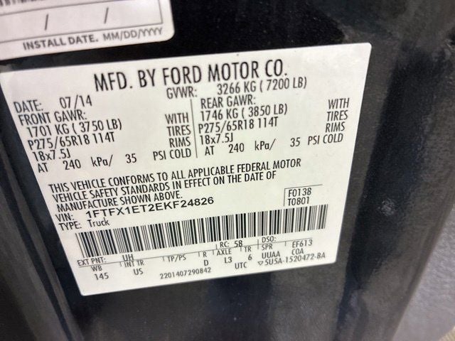 2014 Ford F-150 XLT