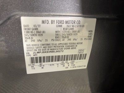 2022 Lincoln Nautilus Reserve