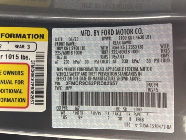 2023 Ford Bronco Sport Outer Banks