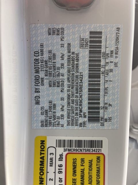 2025 Ford Bronco Sport Outer Banks