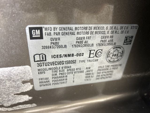 2014 GMC Sierra 1500 SLT