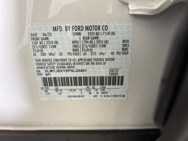 2023 Lincoln Aviator Plug-In Hybrid Grand Touring Lemon LAw