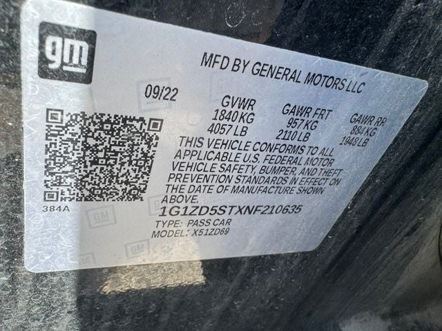 2022 Chevrolet Malibu LT