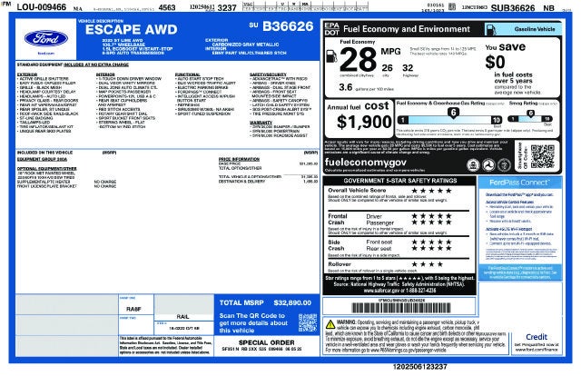 2025 Ford Escape ST-Line