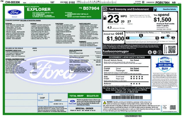 2023 Ford Explorer Limited