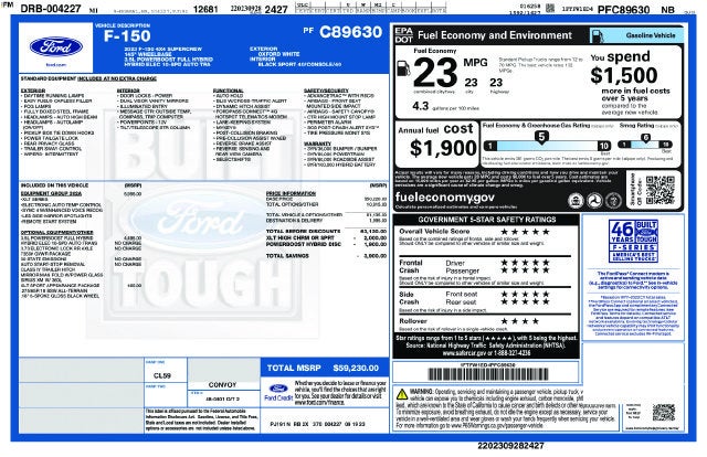 2023 Ford F-150 XLT PowerBoost