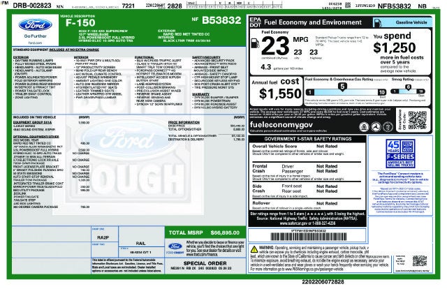 2022 Ford F-150 Lariat PowerBoost