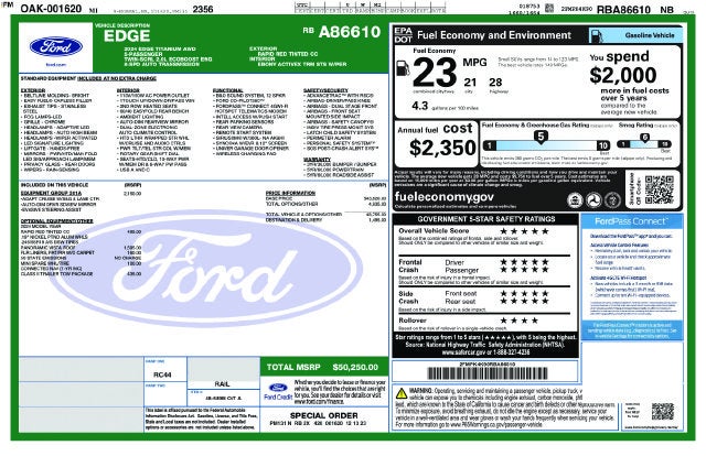 2024 Ford Edge Titanium