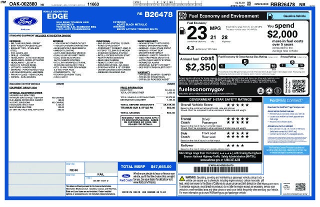 2024 Ford Edge Titanium