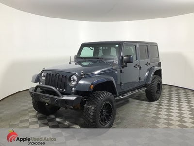 2016 Jeep Wrangler Unlimited Sahara Lifted