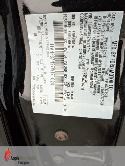2007 Ford Focus SES
