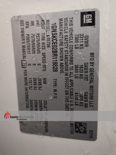 2011 Chevrolet Tahoe LTZ