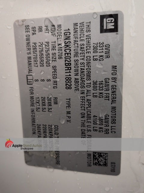 2011 Chevrolet Tahoe LTZ