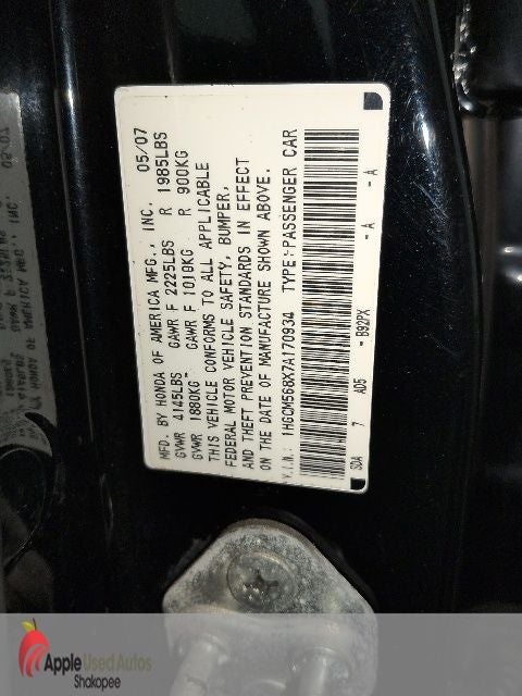 2007 Honda Accord EX-L