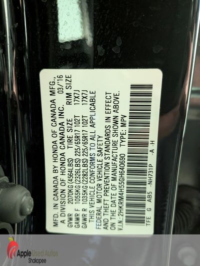 2016 Honda CR-V EX