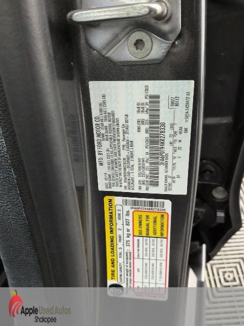 2019 Ford Fusion SE