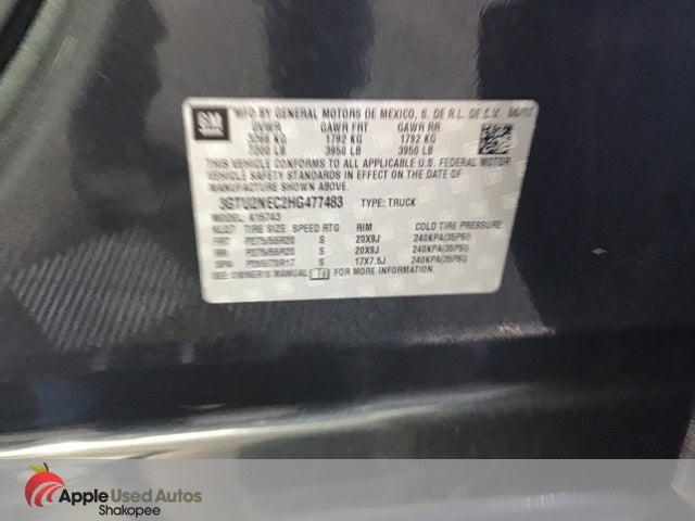 2017 GMC Sierra 1500 SLT