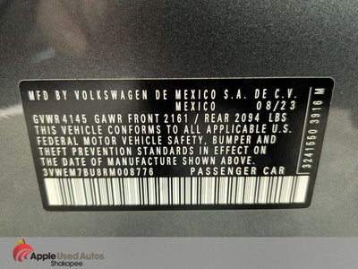 2024 Volkswagen Jetta 1.5T SE