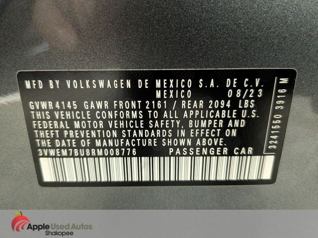 2024 Volkswagen Jetta 1.5T SE