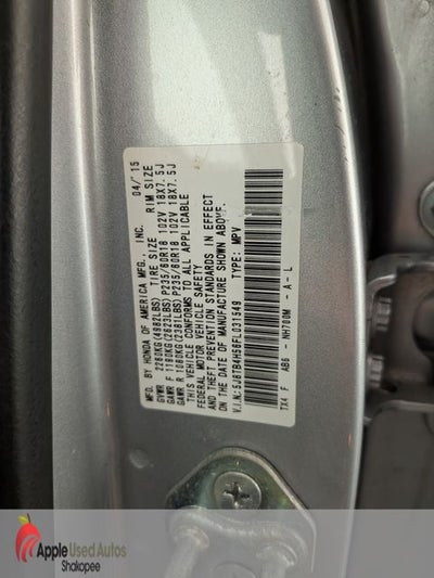 2015 Acura RDX Technology Package