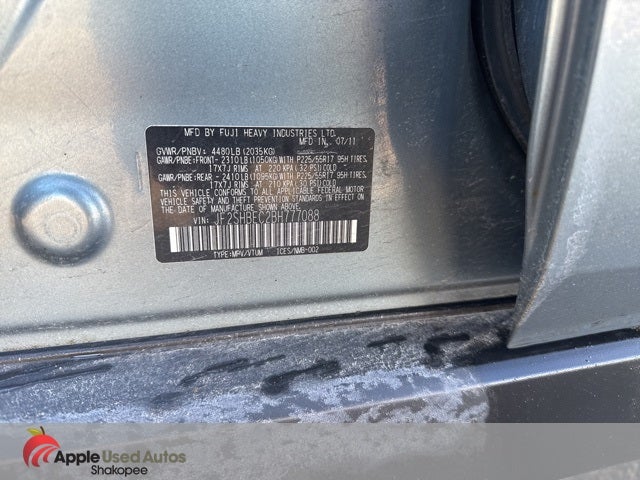 2011 Subaru Forester 2.5X Limited