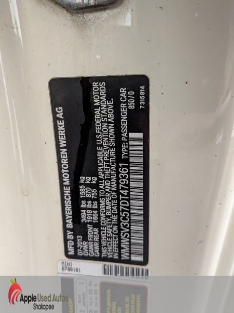 2013 MINI Cooper S Base