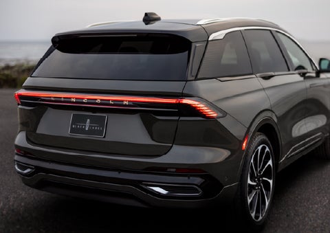 The rear of a 2026 Lincoln Black Label™ Nautilus® SUV displays full LED rear lighting. | Apple Lincoln Apple Valley in Apple Valley MN