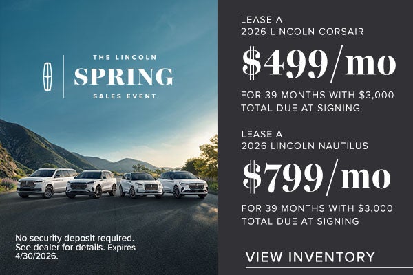 Lincoln Lease Offers