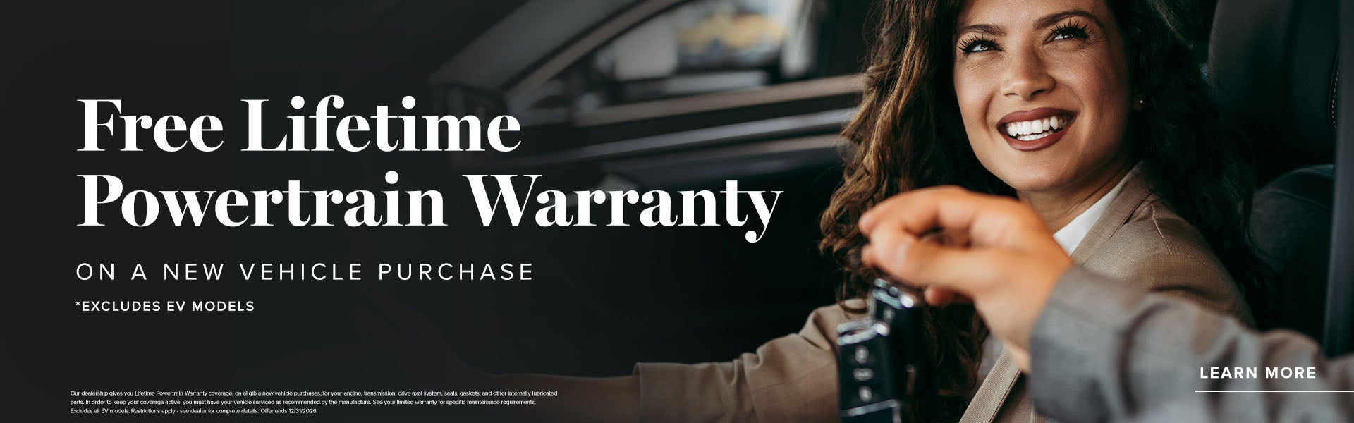 Lifetime Powertrain Warranty image