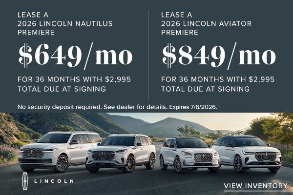 Apple Valley Lincoln Lease Offers - mobile