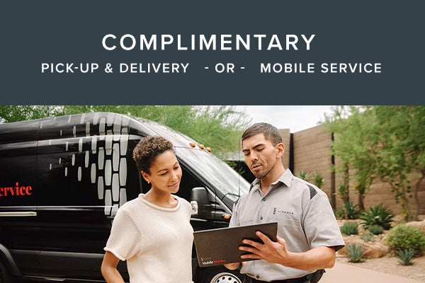Complimentary Pick Up & Delivery