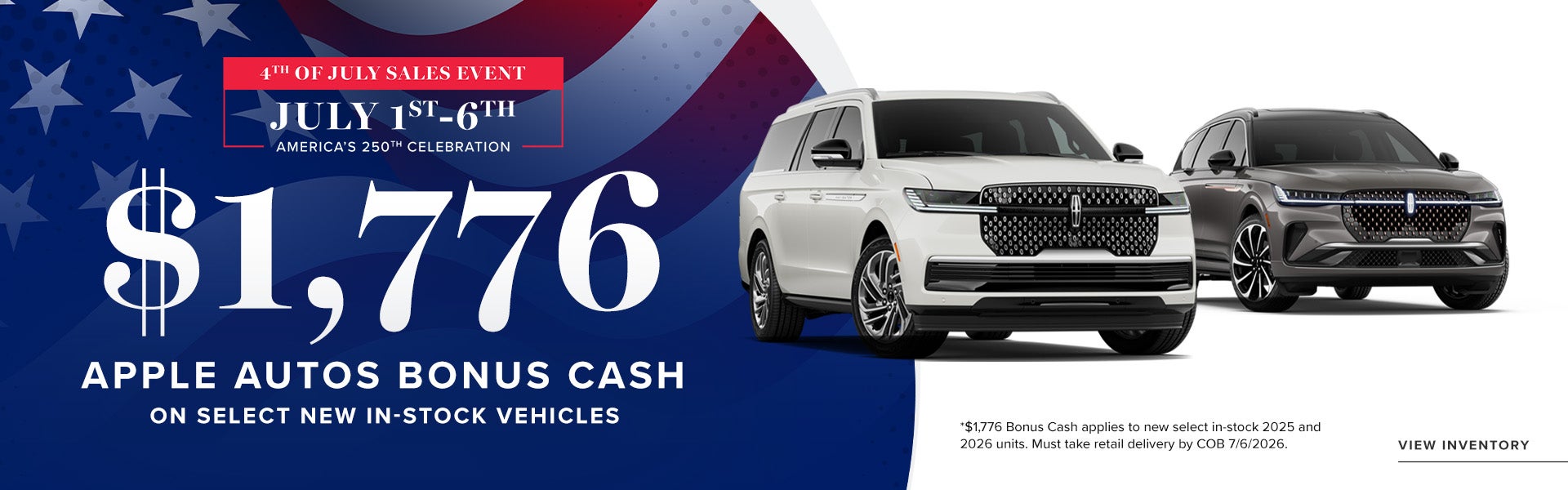 4th of July Sale 